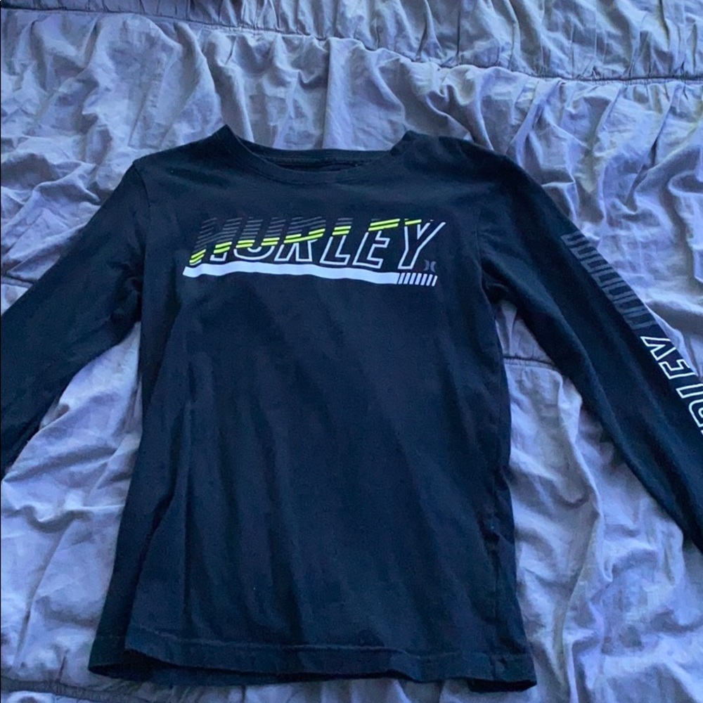 Black Hurley boys t-shirt